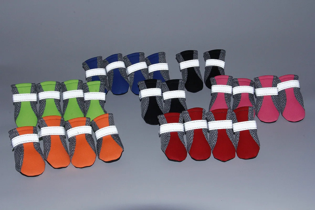 Pet Dog/ puppy Shoes - Waterproof booties - Soft Bottom , heat protectant