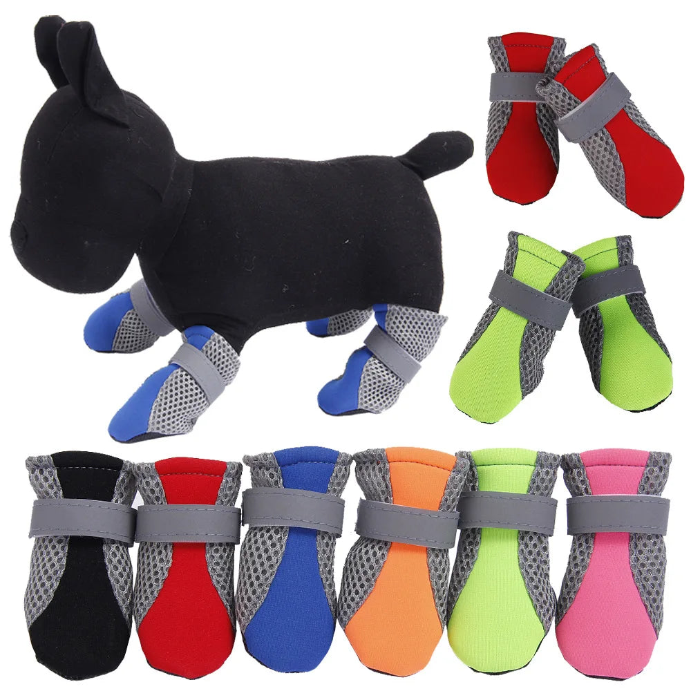 Pet Dog/ puppy Shoes - Waterproof booties - Soft Bottom , heat protectant