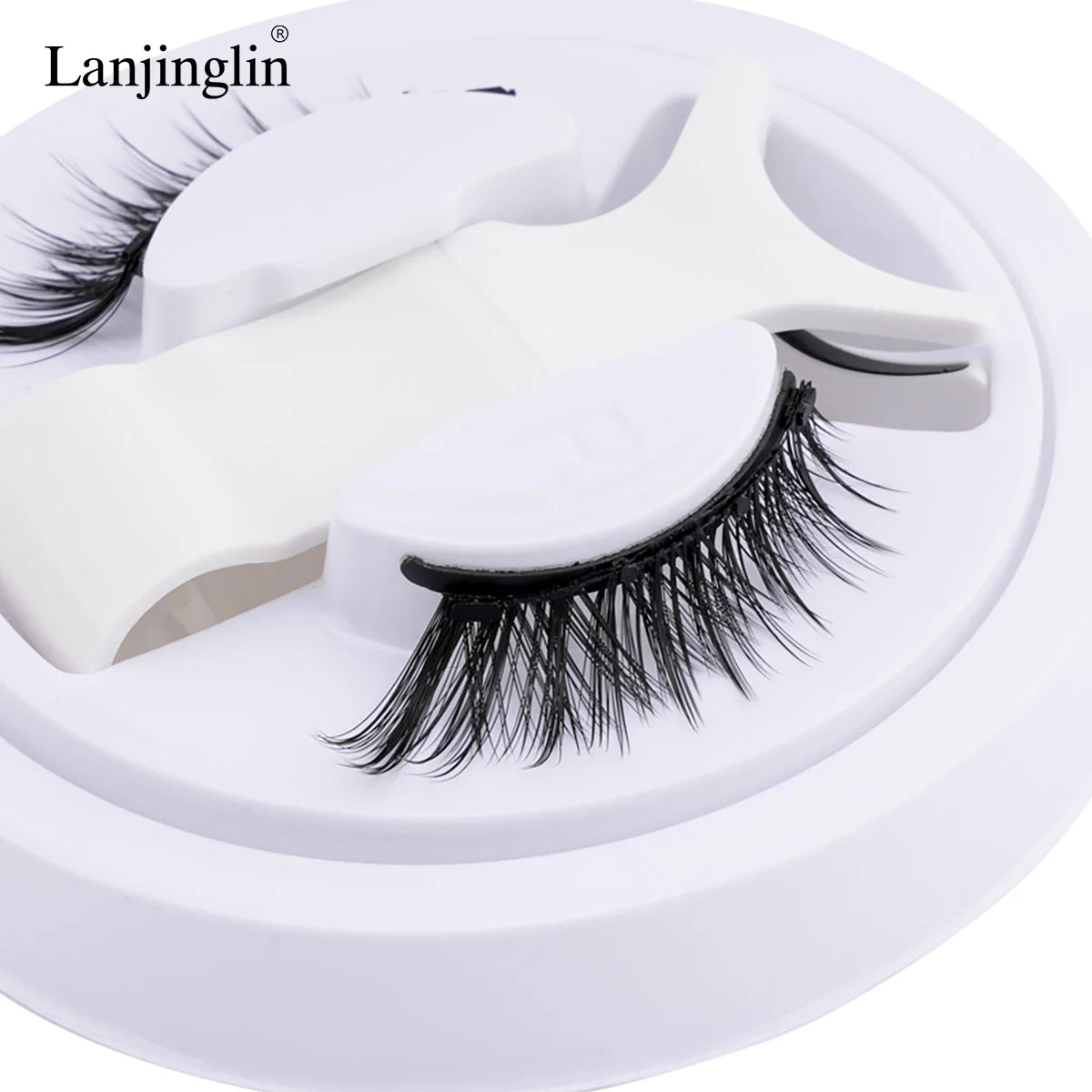 Magnetic False Lash Kit Eyelashes (Cat eye) Reusable, natural full look, easy to apply