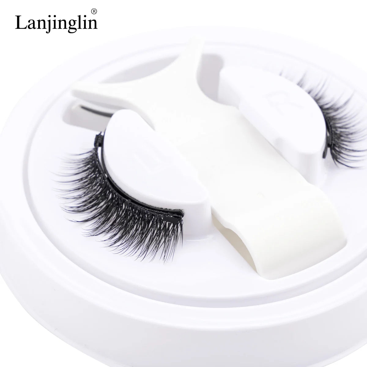 Magnetic False Lash Kit Eyelashes (Cat eye) Reusable, natural full look, easy to apply