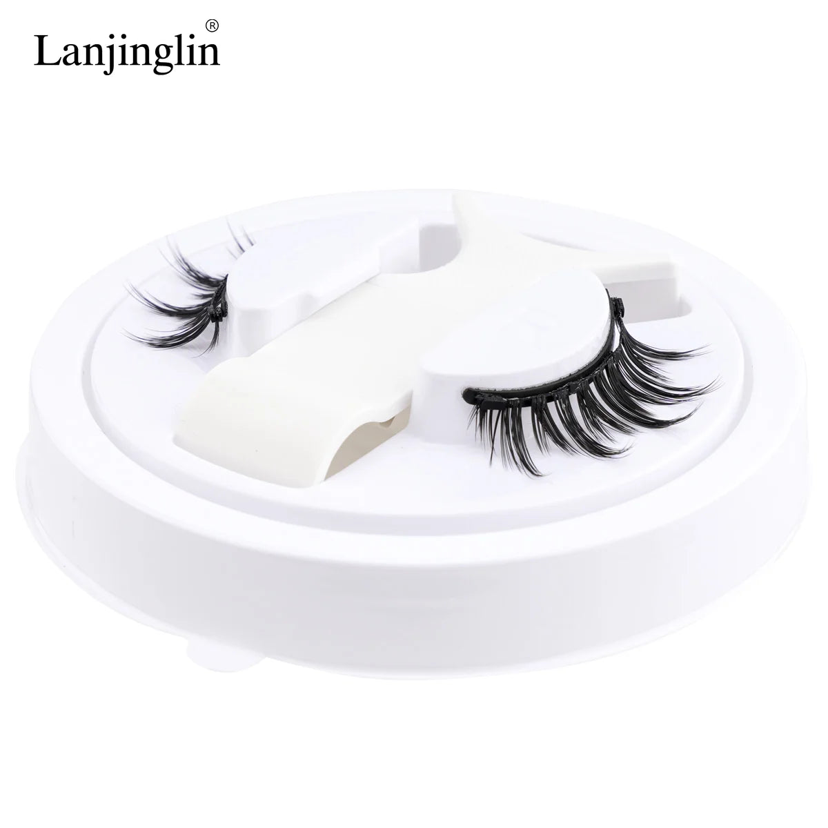 Magnetic False Lash Kit Eyelashes (Cat eye) Reusable, natural full look, easy to apply