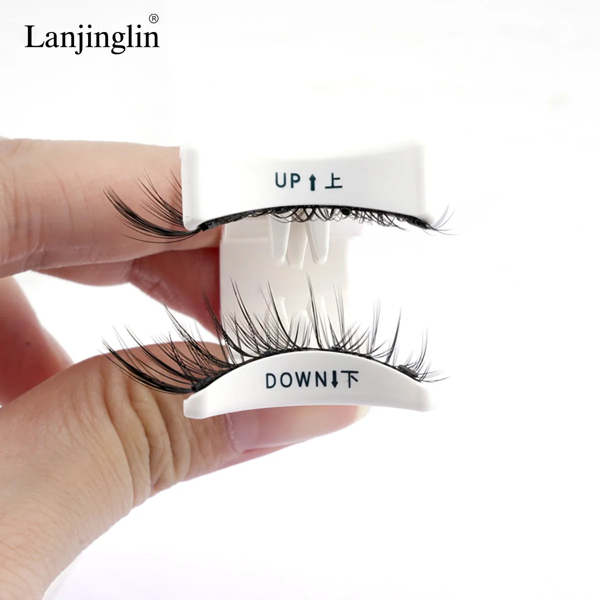 Magnetic False Lash Kit Eyelashes (Cat eye) Reusable, natural full look, easy to apply