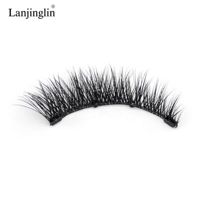 Magnetic False Lash Kit Eyelashes (Cat eye) Reusable, natural full look, easy to apply