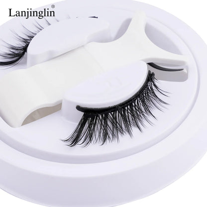 Magnetic False Lash Kit Eyelashes (Cat eye) Reusable, natural full look, easy to apply