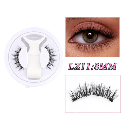 Magnetic False Lash Kit Eyelashes (Cat eye) Reusable, natural full look, easy to apply