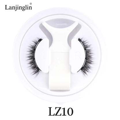 Magnetic False Lash Kit Eyelashes (Cat eye) Reusable, natural full look, easy to apply